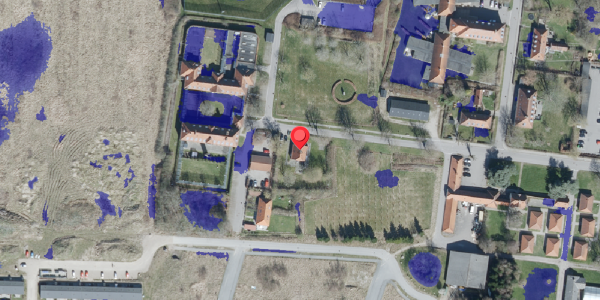 Ekstrem regn på Annebergparken 41, 4500 Nykøbing Sj