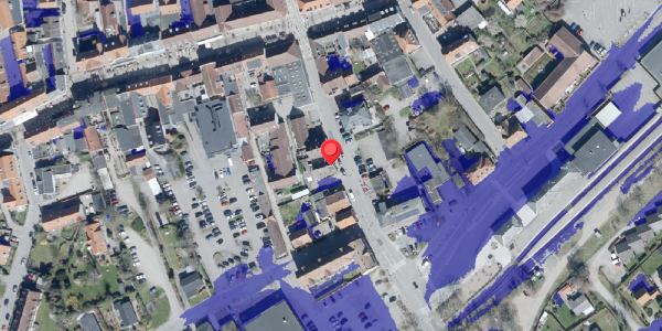 Ekstrem regn på Havnegade 2B, 4500 Nykøbing Sj