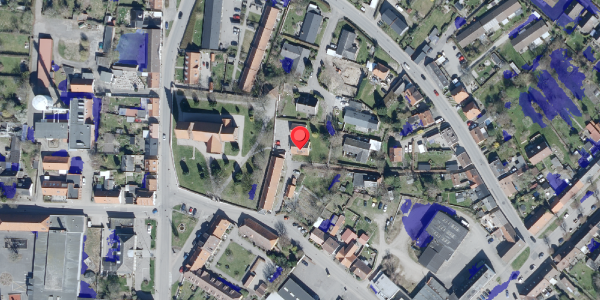 Ekstrem regn på Skolestræde 1, 4500 Nykøbing Sj
