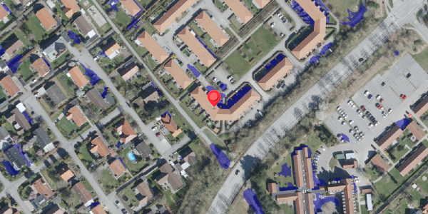 Ekstrem regn på Bispegården 30, 4100 Ringsted