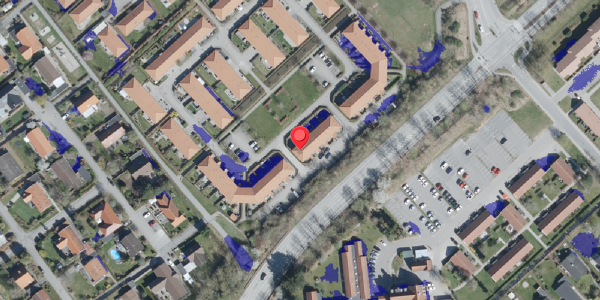Ekstrem regn på Bispegården 44, 4100 Ringsted