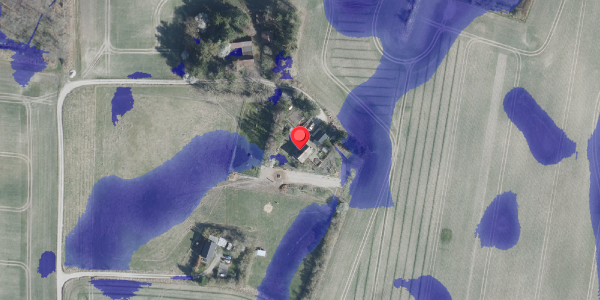 Ekstrem regn på Borupvej 25, 4140 Borup
