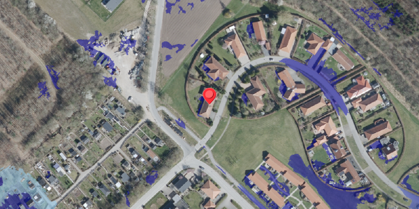 Ekstrem regn på Byskovvej 42, 4100 Ringsted