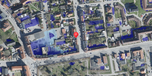 Ekstrem regn på Dagmarsgade 72, 4100 Ringsted