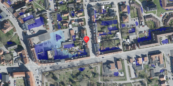 Ekstrem regn på Dagmarsgade 74, 4100 Ringsted