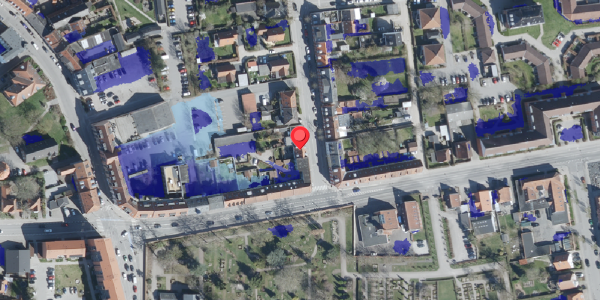 Ekstrem regn på Dagmarsgade 76, 4100 Ringsted