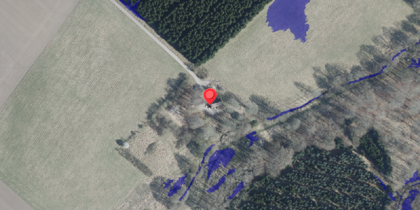 Ekstrem regn på Ejdamsvej 35, 4140 Borup