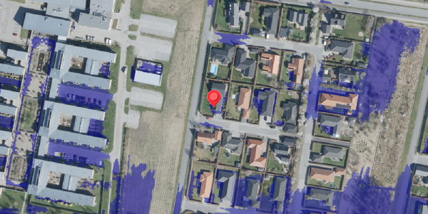 Ekstrem regn på Felten 32, 4100 Ringsted
