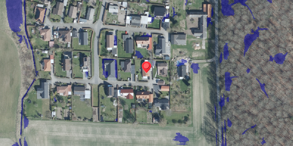 Ekstrem regn på Fjellebrovang 21, 4100 Ringsted