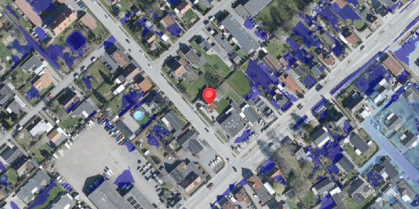 Ekstrem regn på Fredensvej 2, 4100 Ringsted