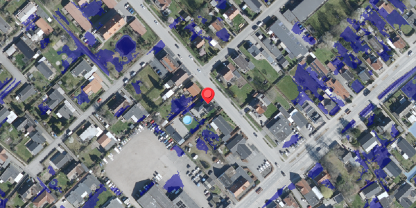 Ekstrem regn på Fredensvej 3, 4100 Ringsted