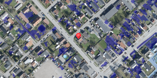 Ekstrem regn på Fredensvej 4, 4100 Ringsted
