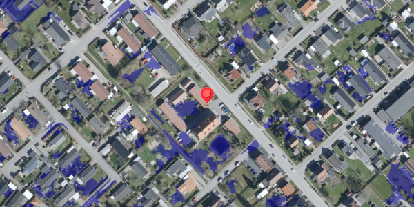 Ekstrem regn på Fredensvej 9B, 4100 Ringsted