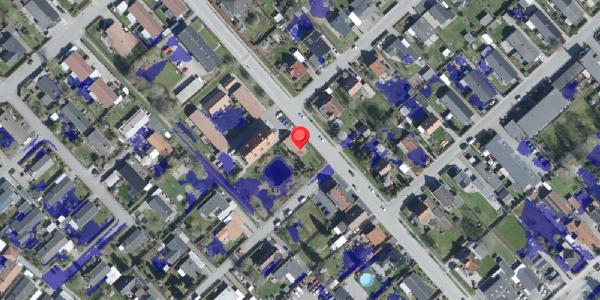 Ekstrem regn på Fredensvej 9M, 4100 Ringsted