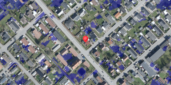 Ekstrem regn på Fredensvej 10, 4100 Ringsted