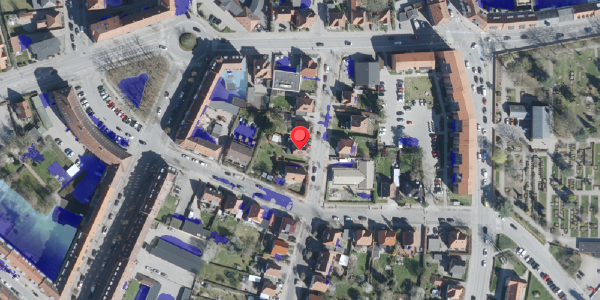 Ekstrem regn på Harhoffs Alle 8, 4100 Ringsted