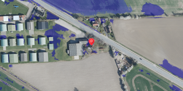 Ekstrem regn på Haslevvej 70, 4100 Ringsted