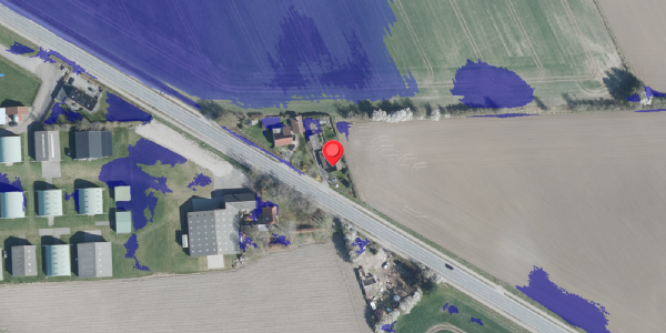 Ekstrem regn på Haslevvej 71, 4100 Ringsted