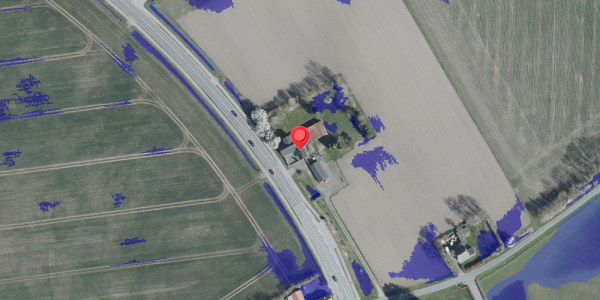 Ekstrem regn på Haslevvej 125, 4100 Ringsted
