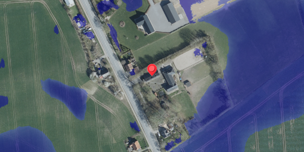 Ekstrem regn på Haslevvej 137, 4100 Ringsted