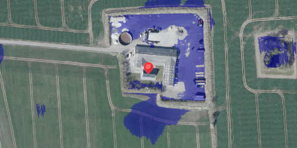 Ekstrem regn på Haslevvej 143, 4100 Ringsted