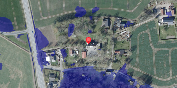 Ekstrem regn på Haslevvej 151, 4100 Ringsted