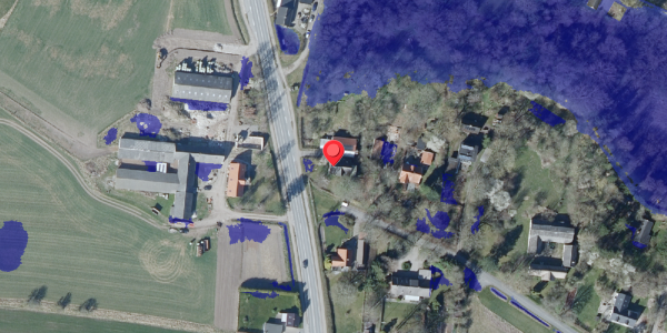 Ekstrem regn på Haslevvej 161, 4100 Ringsted