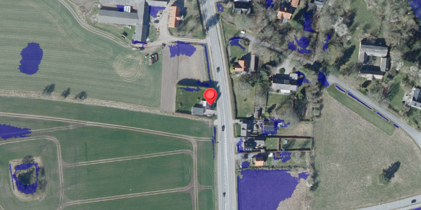 Ekstrem regn på Haslevvej 166, 4100 Ringsted