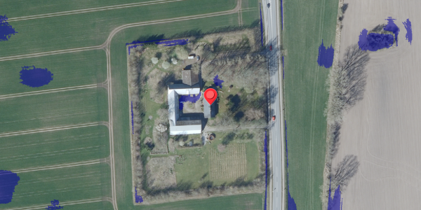 Ekstrem regn på Haslevvej 174, 4100 Ringsted
