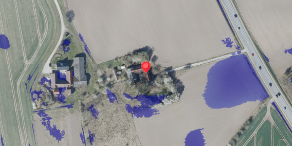 Ekstrem regn på Haslevvej 196, 4100 Ringsted