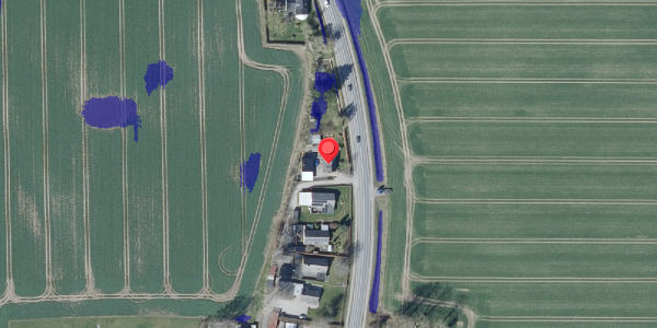 Ekstrem regn på Haslevvej 220, 4100 Ringsted