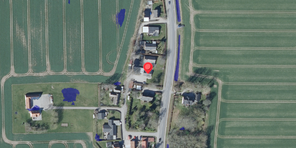 Ekstrem regn på Haslevvej 244, 4100 Ringsted