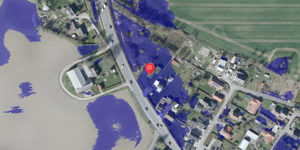 Ekstrem regn på Haslevvej 255, 4100 Ringsted