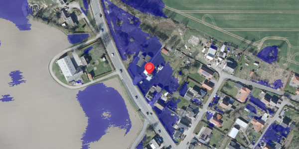 Ekstrem regn på Haslevvej 257, 4100 Ringsted