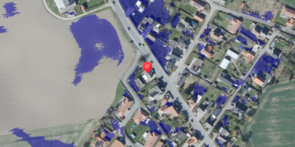 Ekstrem regn på Haslevvej 262, 4100 Ringsted