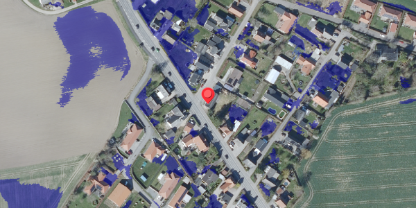 Ekstrem regn på Haslevvej 267, 4100 Ringsted