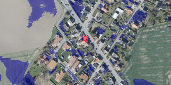 Ekstrem regn på Haslevvej 268, 4100 Ringsted