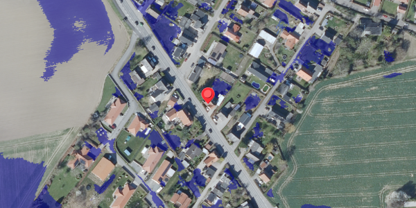 Ekstrem regn på Haslevvej 269, 4100 Ringsted