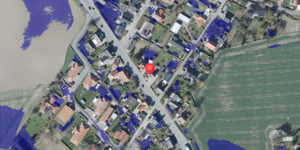 Ekstrem regn på Haslevvej 271, 4100 Ringsted
