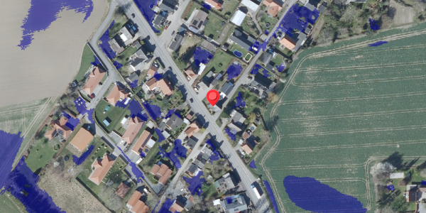 Ekstrem regn på Haslevvej 273, 4100 Ringsted