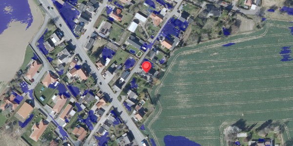 Ekstrem regn på Haslevvej 289, 4100 Ringsted