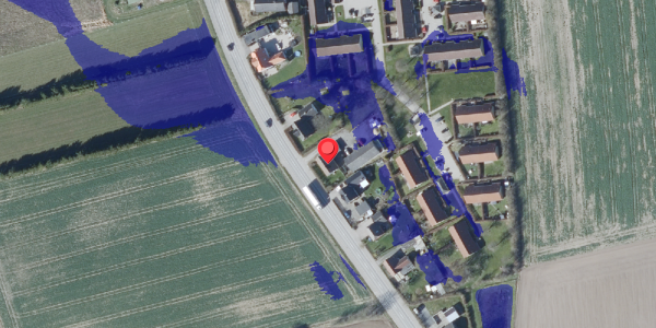 Ekstrem regn på Haslevvej 321, 4100 Ringsted