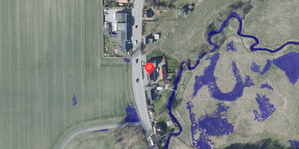 Ekstrem regn på Haslevvej 357, 4100 Ringsted