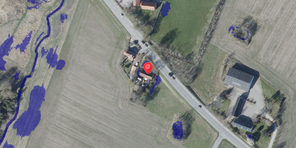 Ekstrem regn på Haslevvej 382, 4100 Ringsted