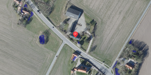 Ekstrem regn på Haslevvej 387, 4100 Ringsted