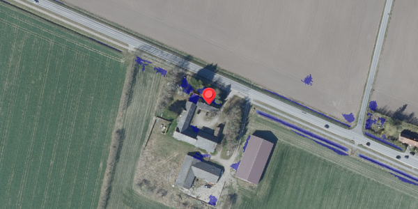 Ekstrem regn på Haslevvej 430, 4100 Ringsted