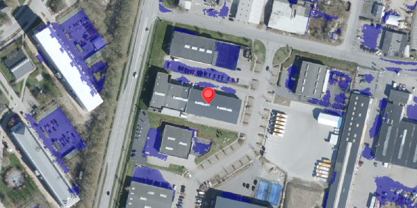 Ekstrem regn på Industriparken 4B, 4100 Ringsted
