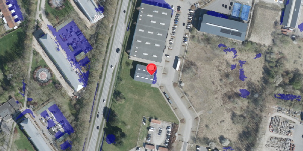 Ekstrem regn på Industriparken 14, 4100 Ringsted