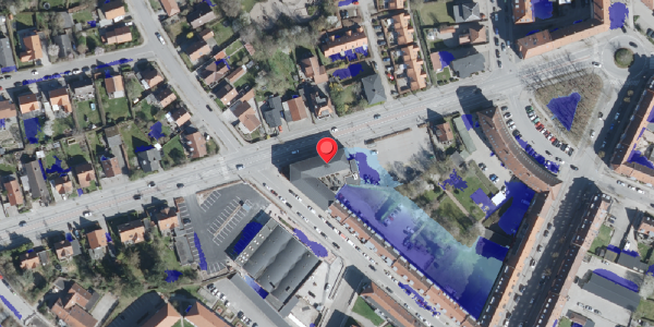 Ekstrem regn på Jyllandsgade 7, 4100 Ringsted