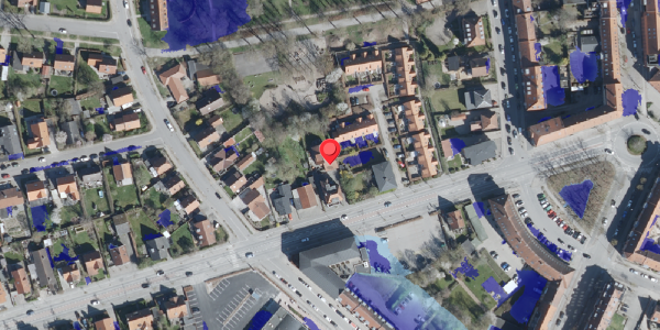 Ekstrem regn på Jyllandsgade 14B, 4100 Ringsted